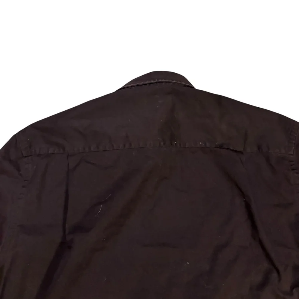 Mise Au Green Men's Brown Button‎ Down Size M Embroidered Mountain Adventure